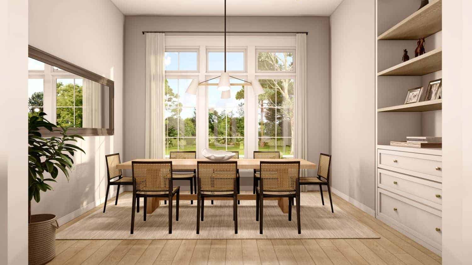 Dining Room of this 3-Bedroom, 2781 Sq Ft Plan - 142-1411