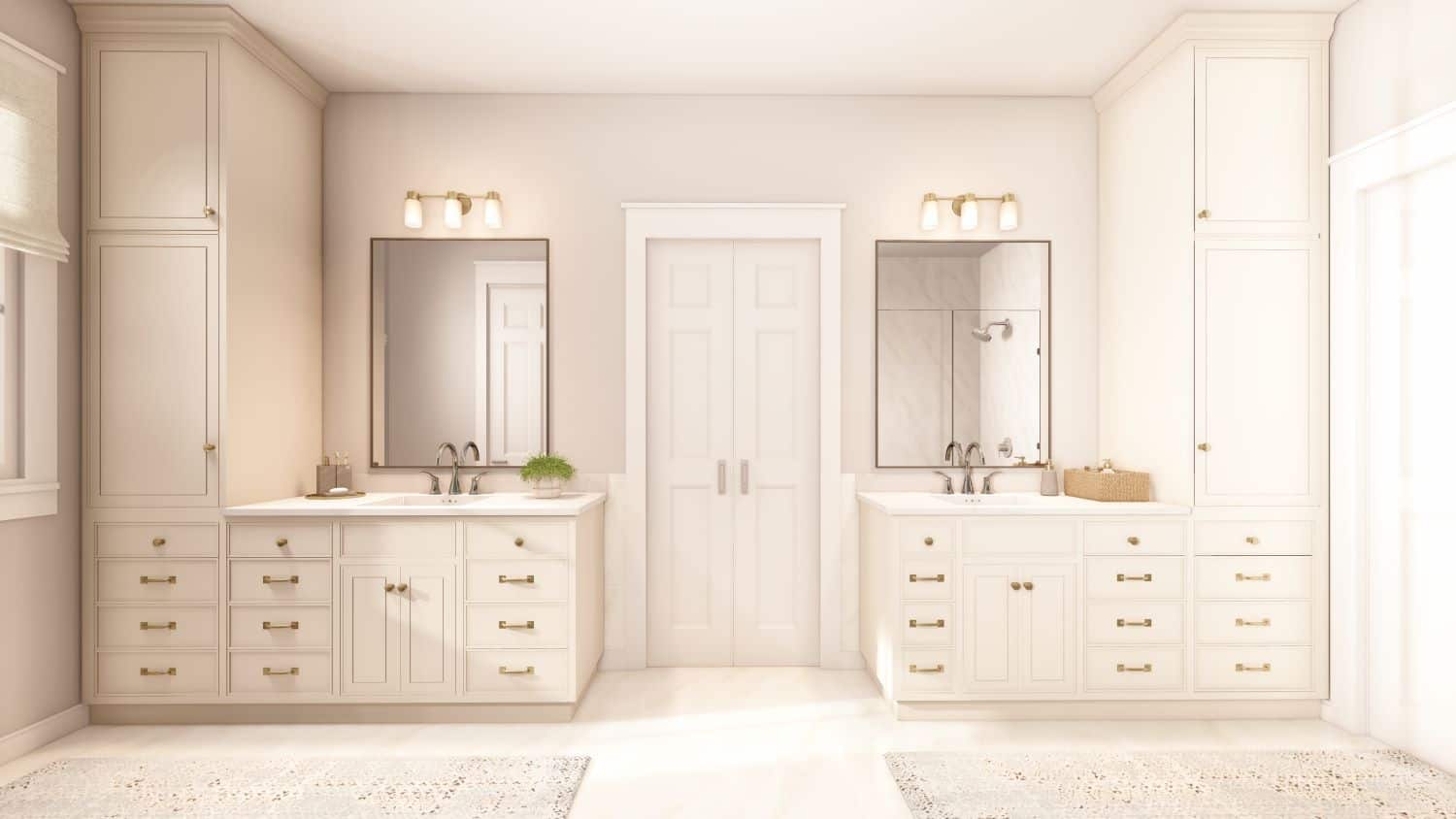 Master Bathroom of this 3-Bedroom, 2781 Sq Ft Plan - 142-1411