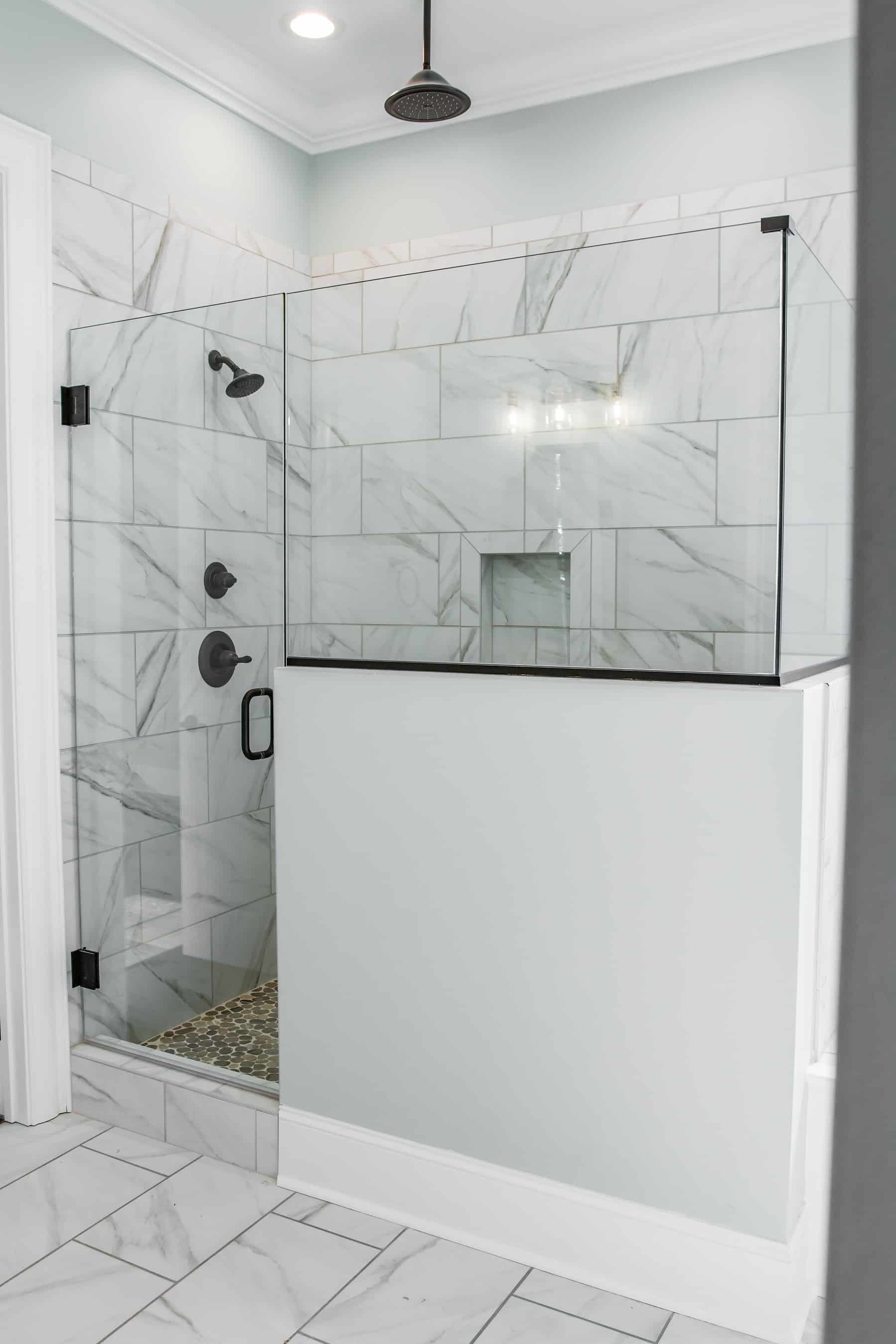 Master Bathroom: Shower of this 3-Bedroom,2444 Sq Ft Plan -142-1413