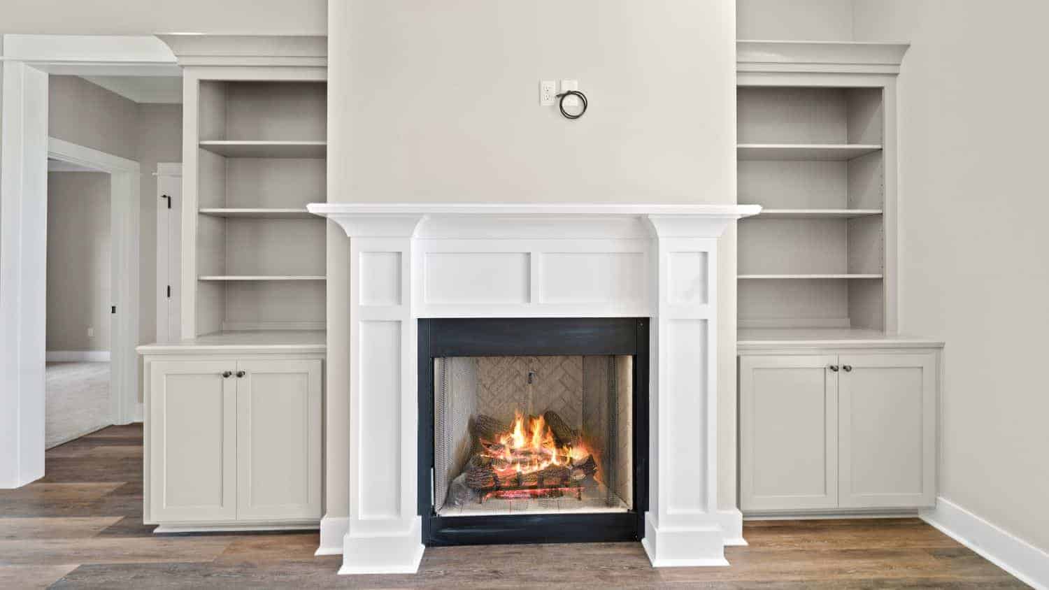 Great Room: Fireplace of this 4-Bedroom,1998 Sq Ft Plan -142-1424