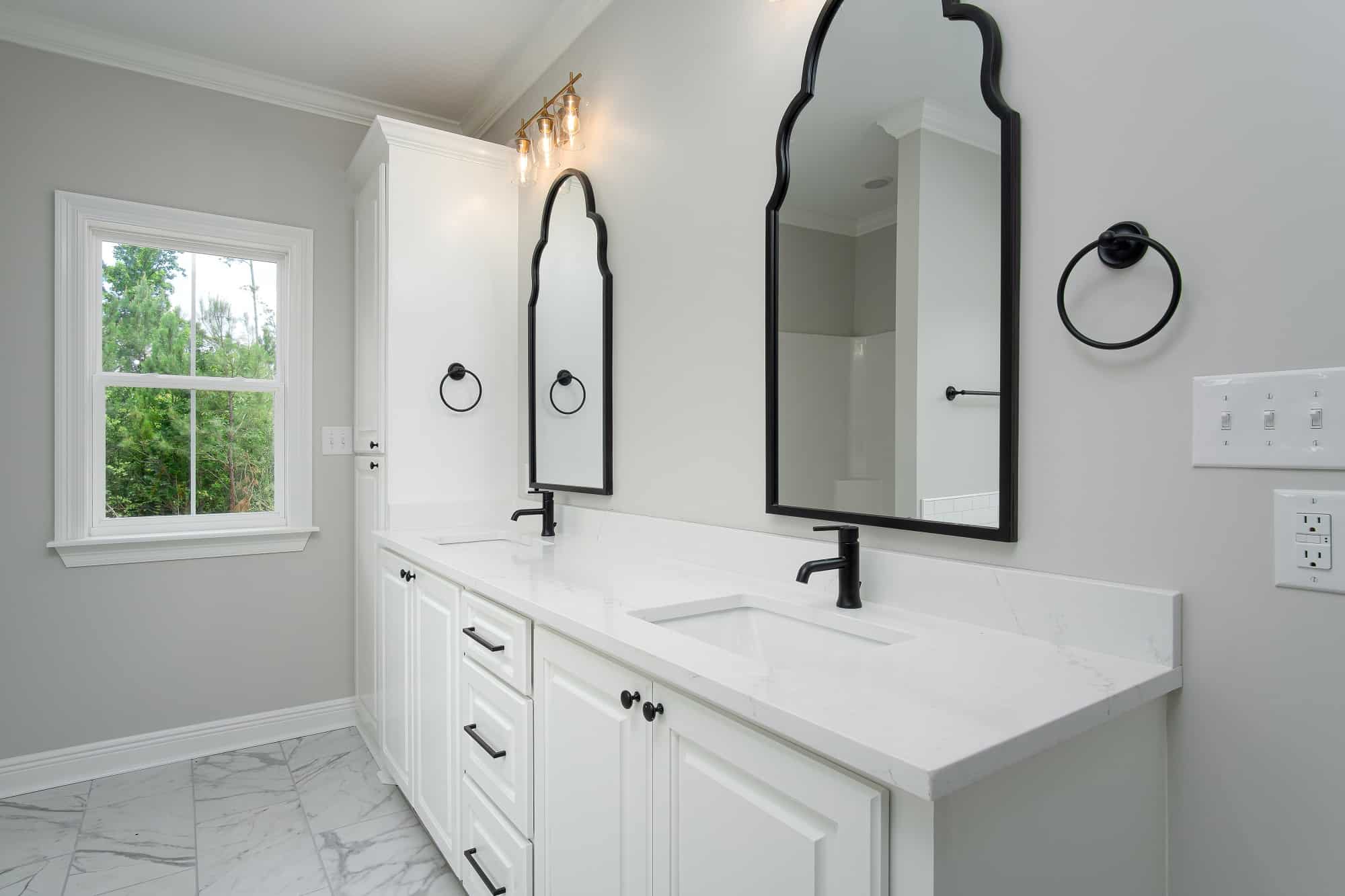Master Bathroom: Sink/Vanity of this 4-Bedroom,2092 Sq Ft Plan -142-1438