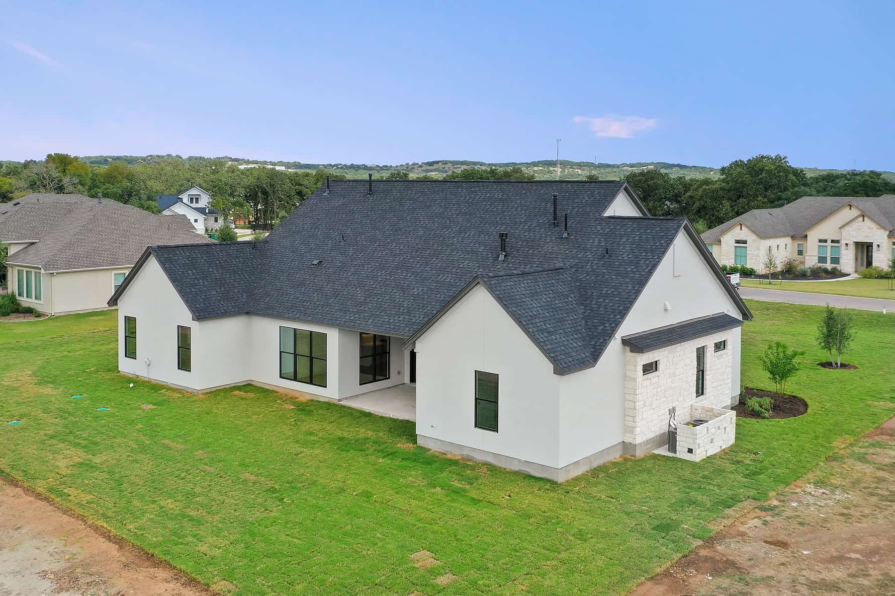 Rear View of this 4-Bedroom,3055 Sq Ft Plan -142-1439