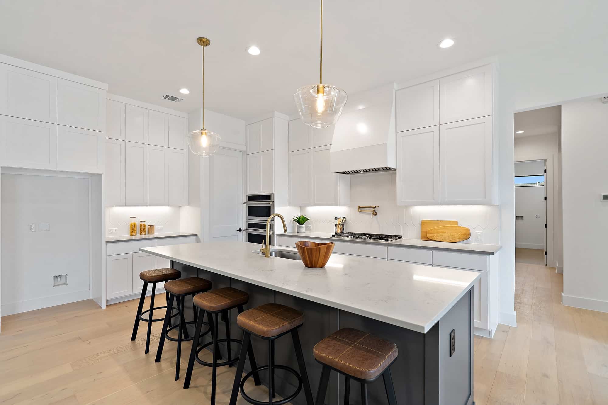 Kitchen: Breakfast Bar of this 5-Bedroom,3152 Sq Ft Plan -142-1440