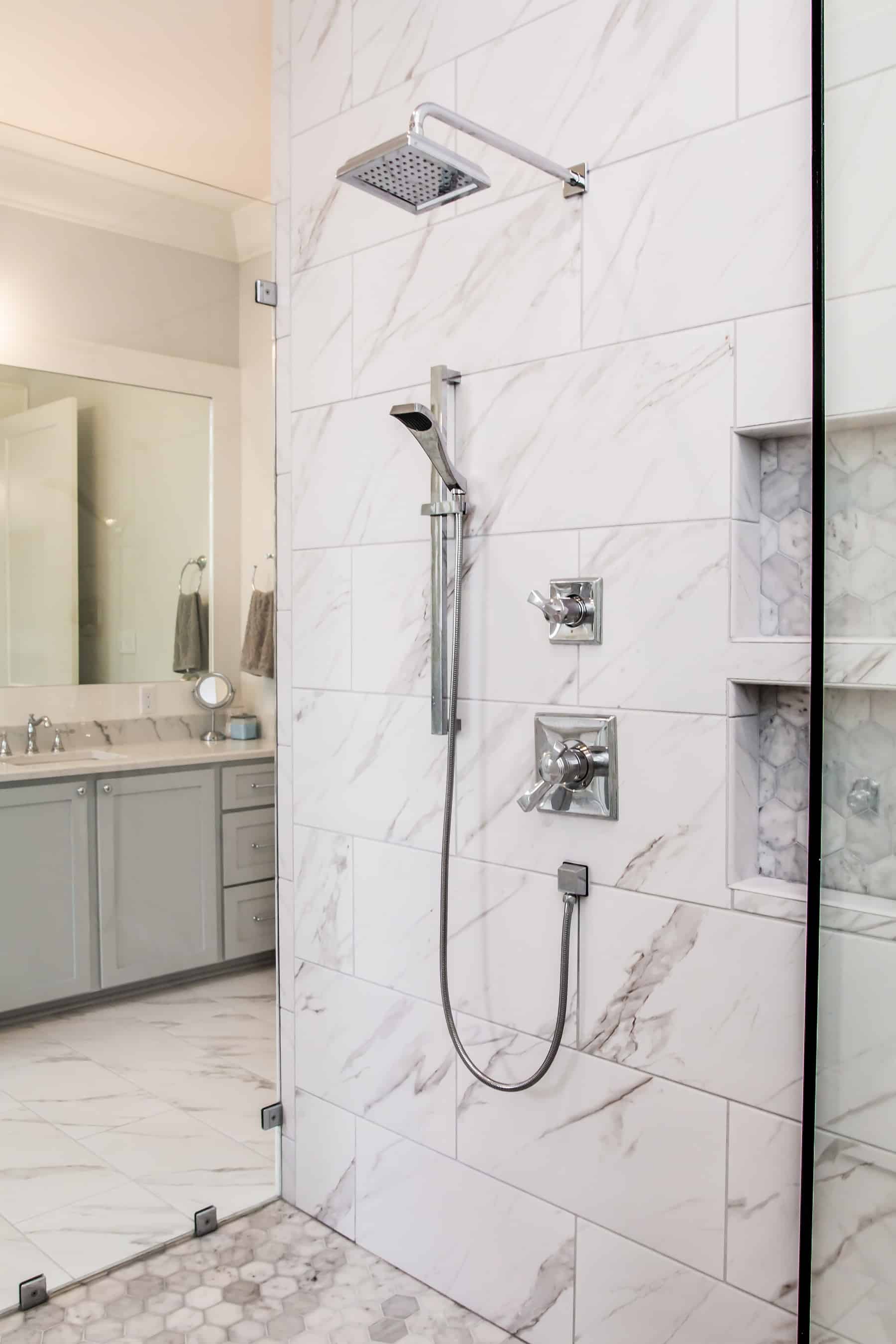 Master Bathroom: Shower of this 4-Bedroom,3106 Sq Ft Plan -142-1446