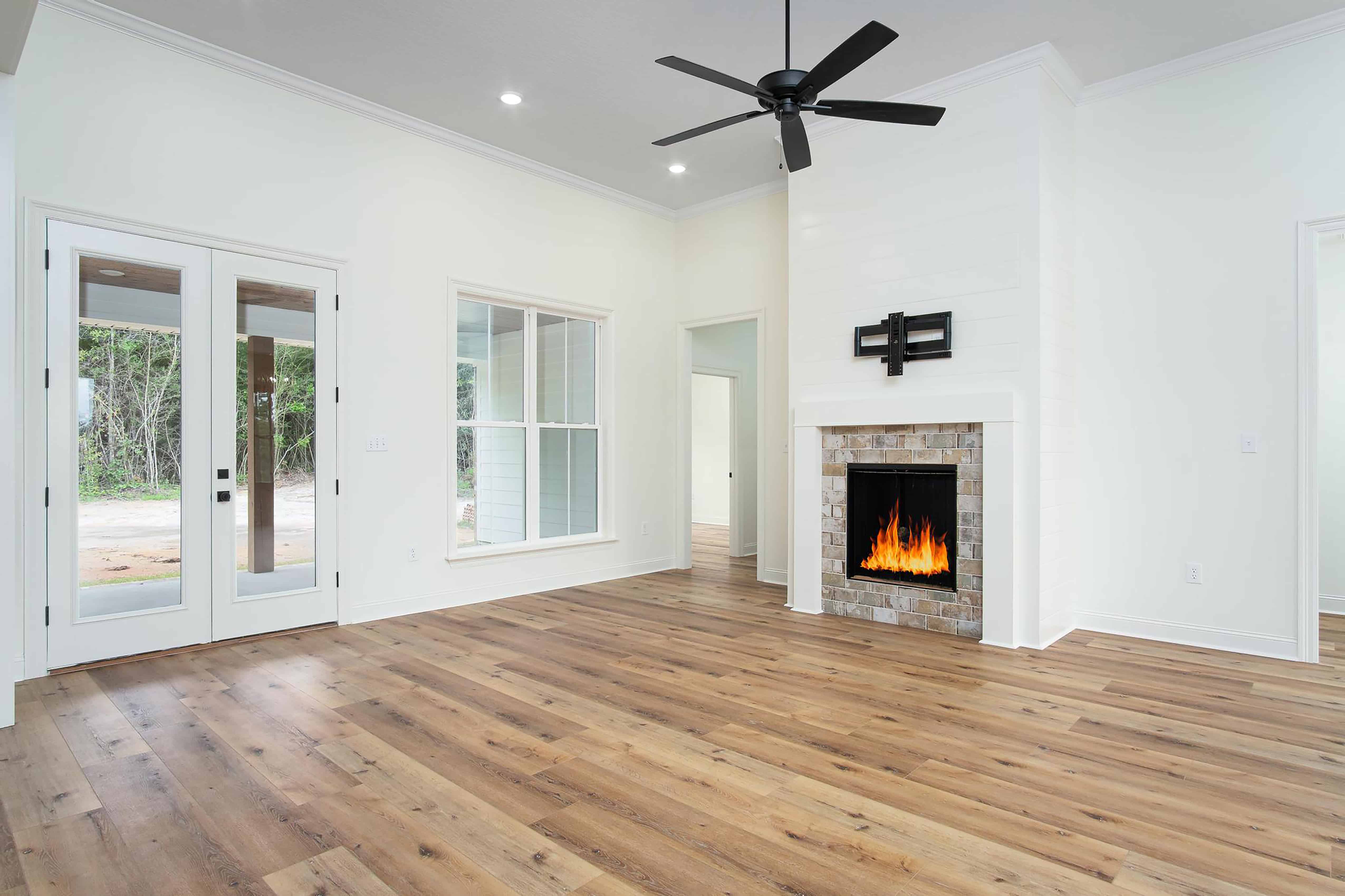 Great Room: Fireplace of this 3-Bedroom,2394 Sq Ft Plan -142-1447