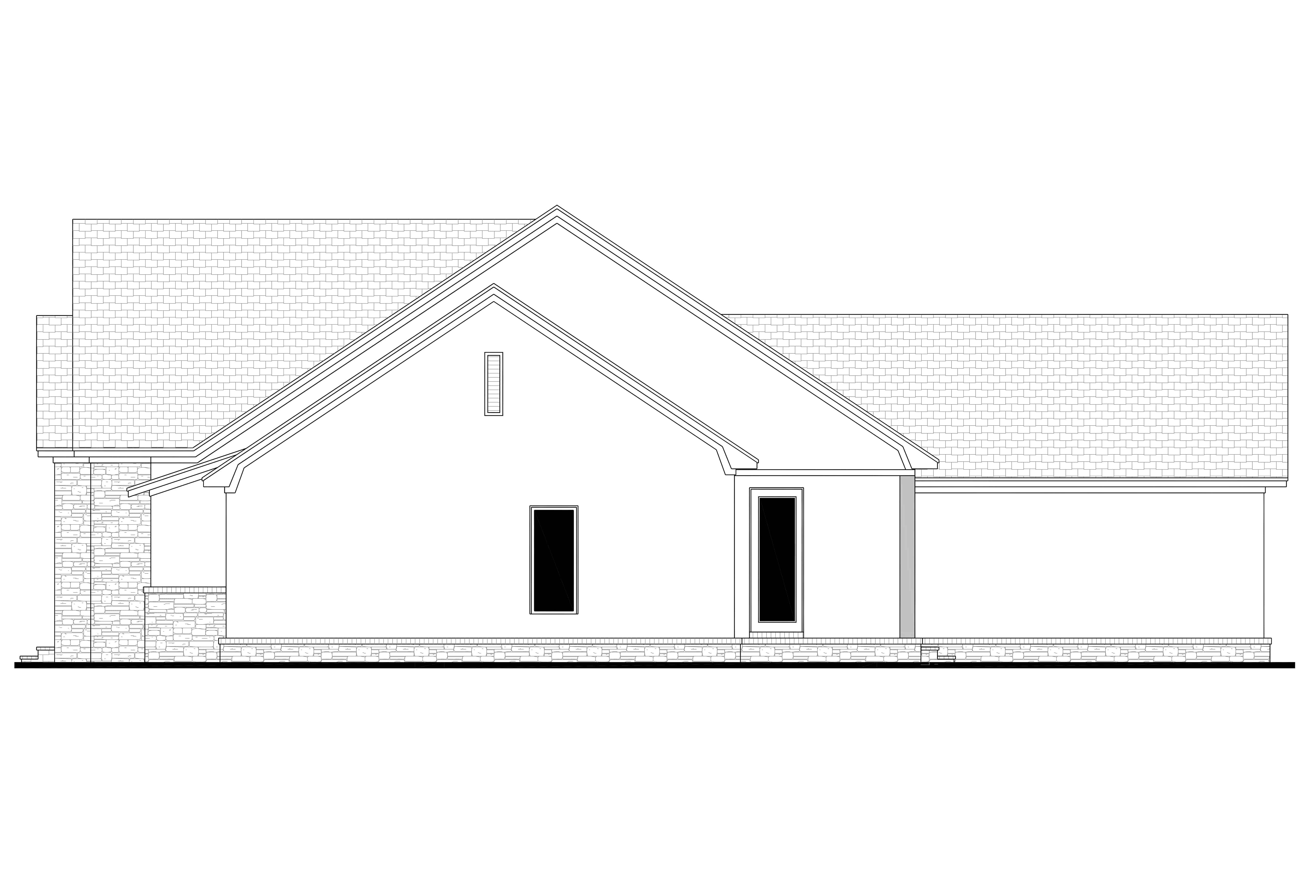 Home Plan Right Elevation of this 3-Bedroom,2295 Sq Ft Plan -142-1452