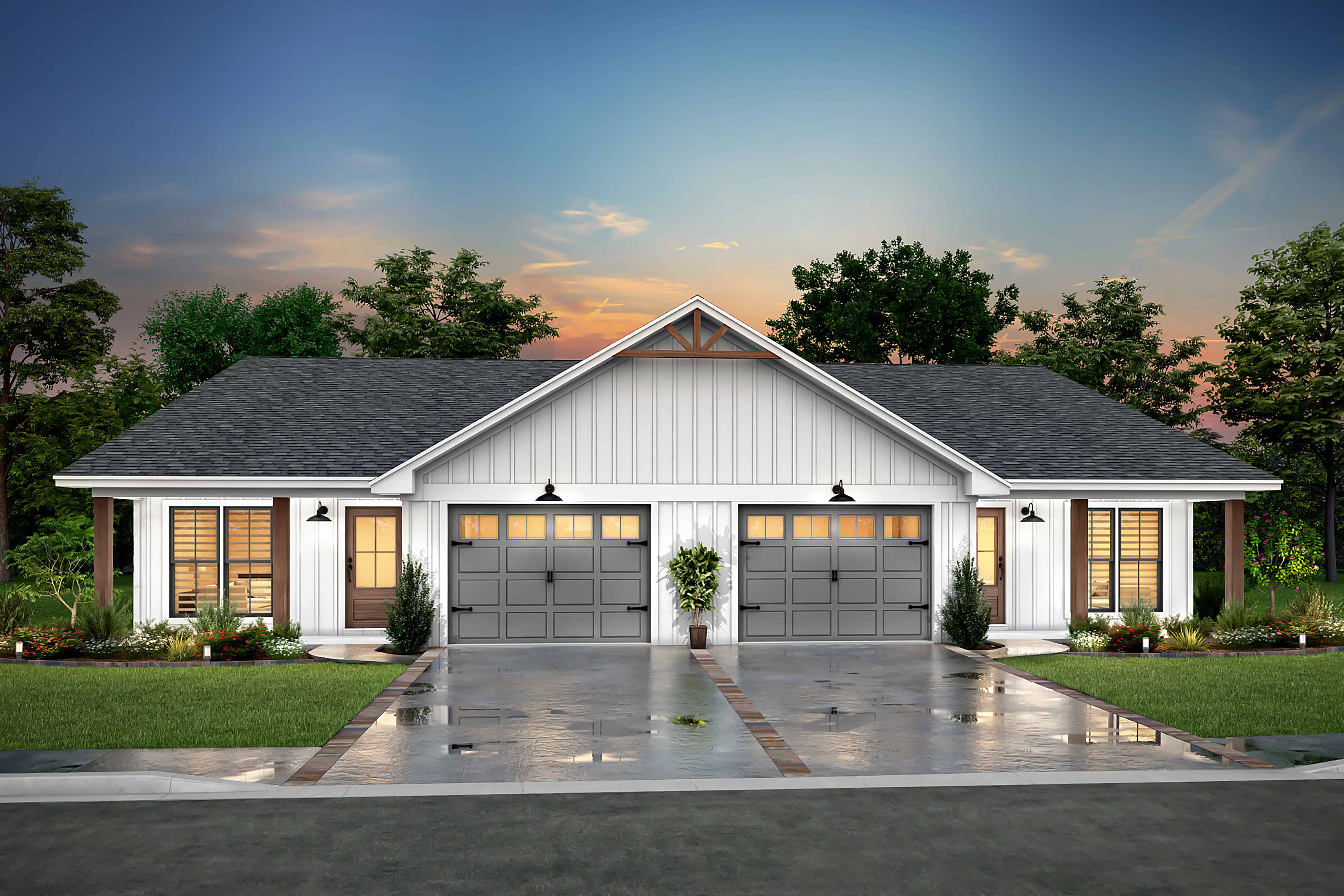 Front View of this 6-Bedroom,2496 Sq Ft Plan -142-1453