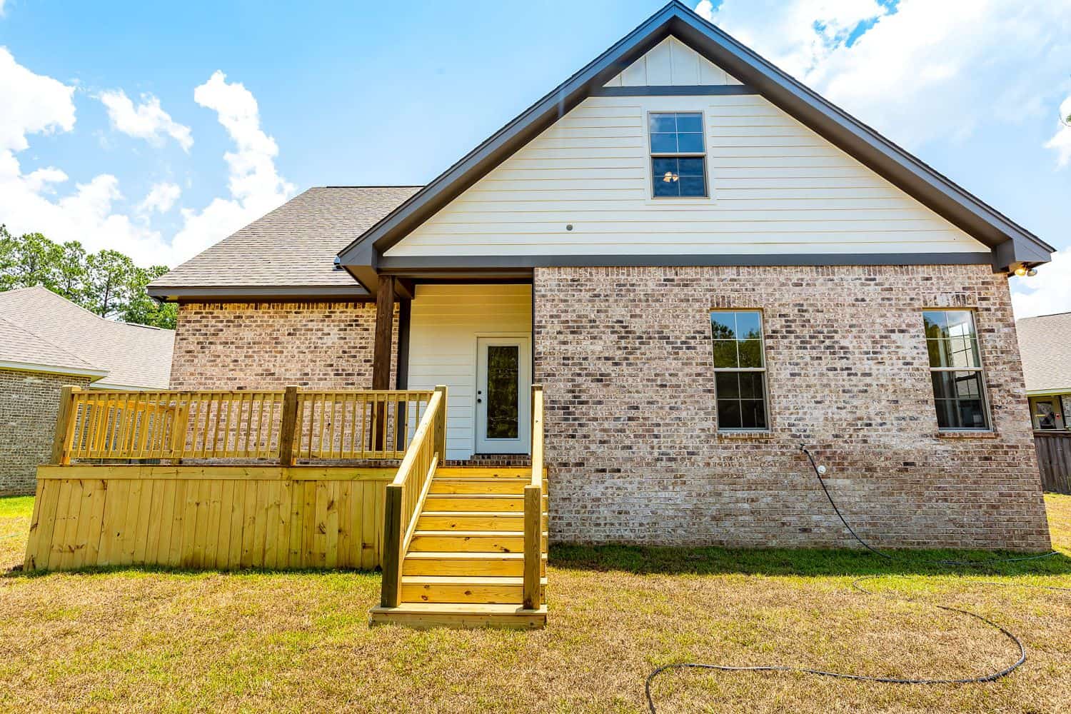 Rear View of this 4-Bedroom,2004 Sq Ft Plan -142-1457