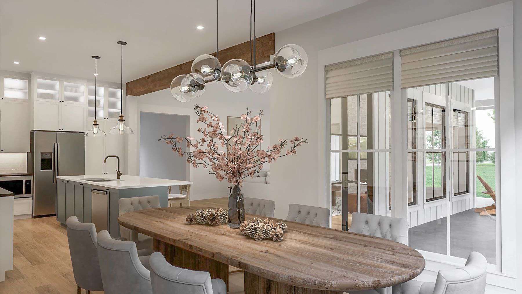 Dining Room of this 3-Bedroom,2253 Sq Ft Plan -142-1473