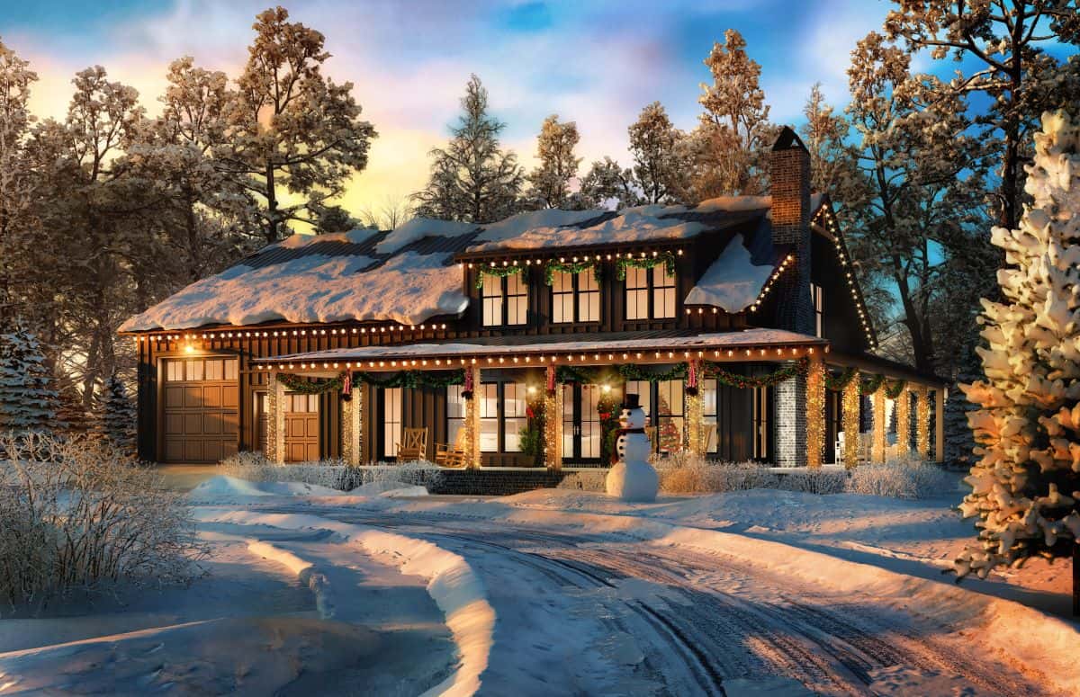 Home at Holidays of this 4-Bedroom,2782 Sq Ft Plan -142-1480