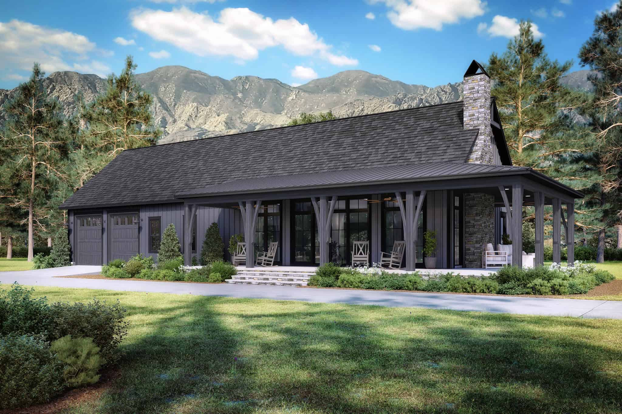 Home Exterior Photograph of this 3-Bedroom,1878 Sq Ft Plan -142-1495