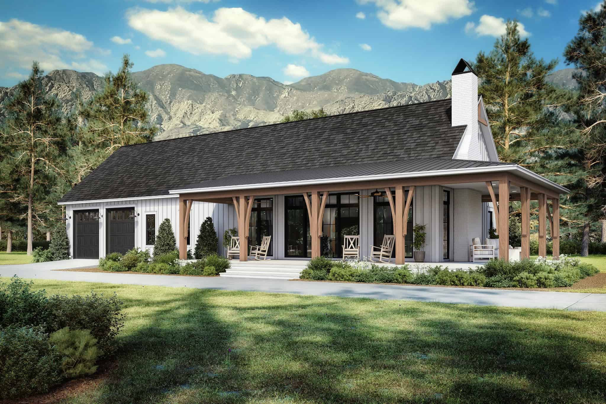 Home Exterior Photograph of this 3-Bedroom,1878 Sq Ft Plan -142-1495