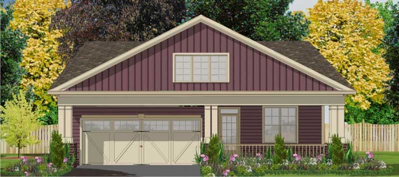 Main image for house plan # 17809
