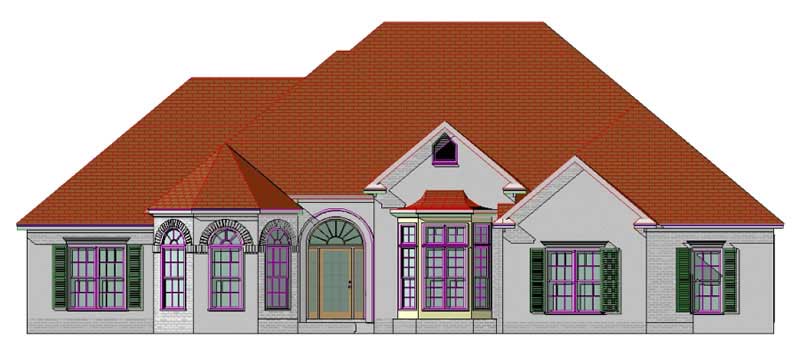 Main image for house plan # 17753