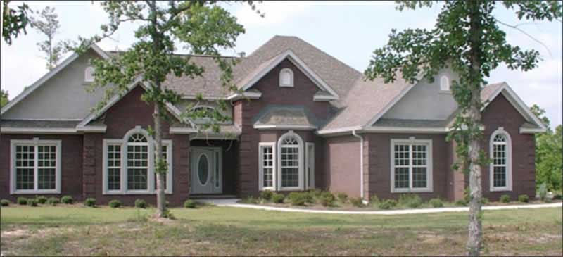Contemporary home (ThePlanCollection: Plan #144-1040)