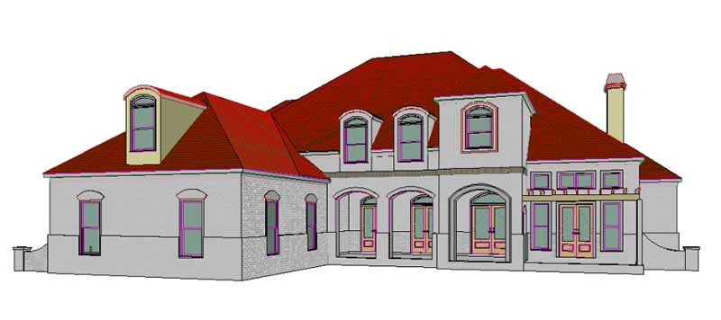 Main image for house plan # 17775