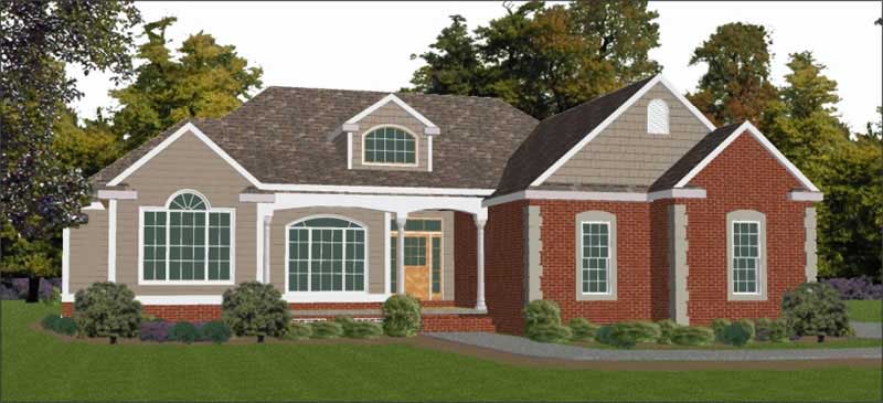 Contemporary home (ThePlanCollection: Plan #144-1052)
