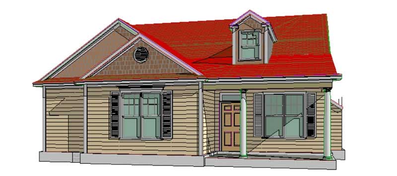 Main image for house plan # 17759