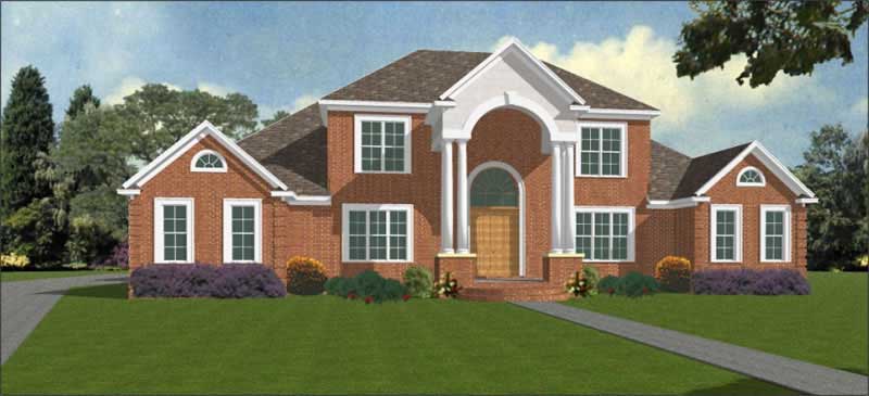Contemporary home (ThePlanCollection: Plan #144-1076)
