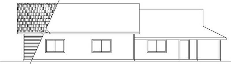 Front view of Garage home (ThePlanCollection: House Plan #145-1494)