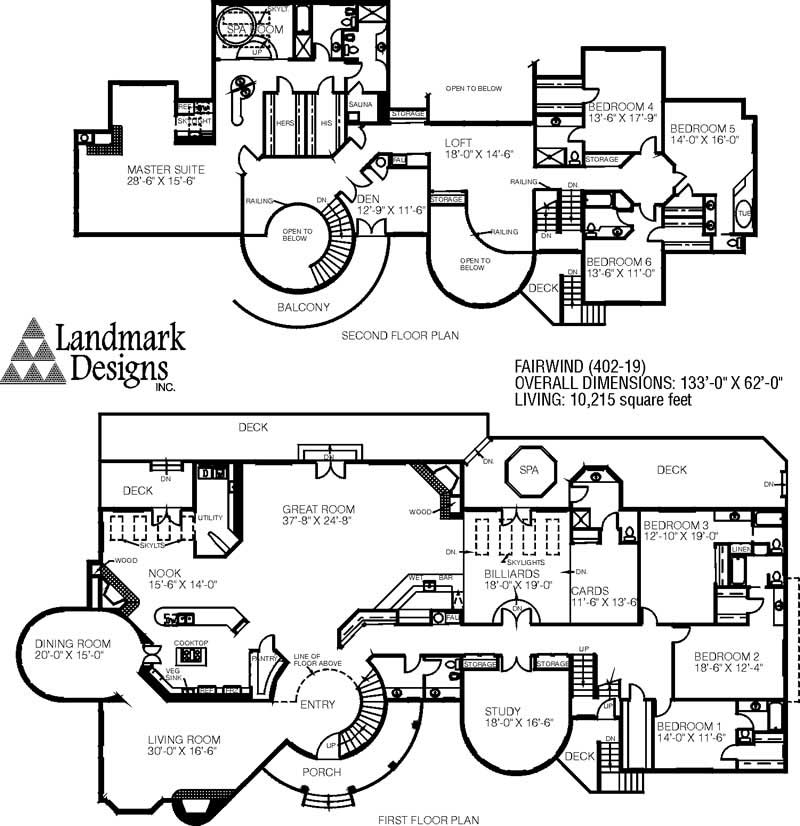 Floor Plan First Story of Craftsman Plan #145-1544