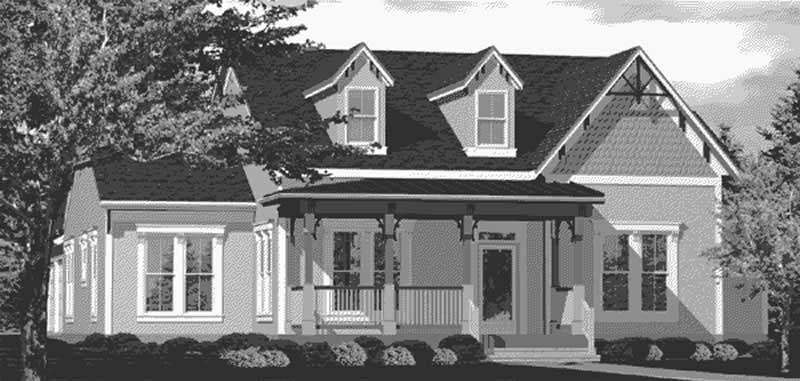 Home Plan Front Elevation of this 3-Bedroom,2360 Sq Ft Plan -146-1882