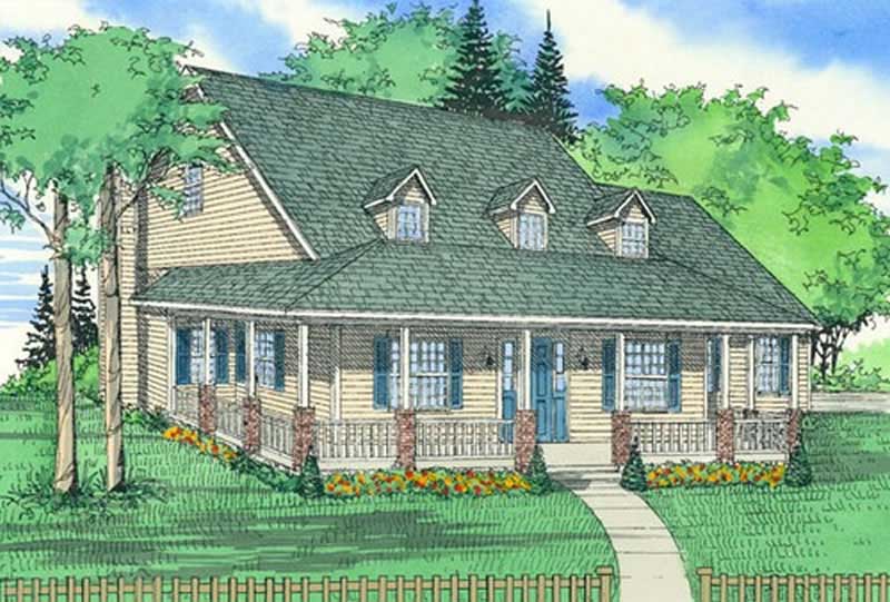 Main image for house plan # 19688
