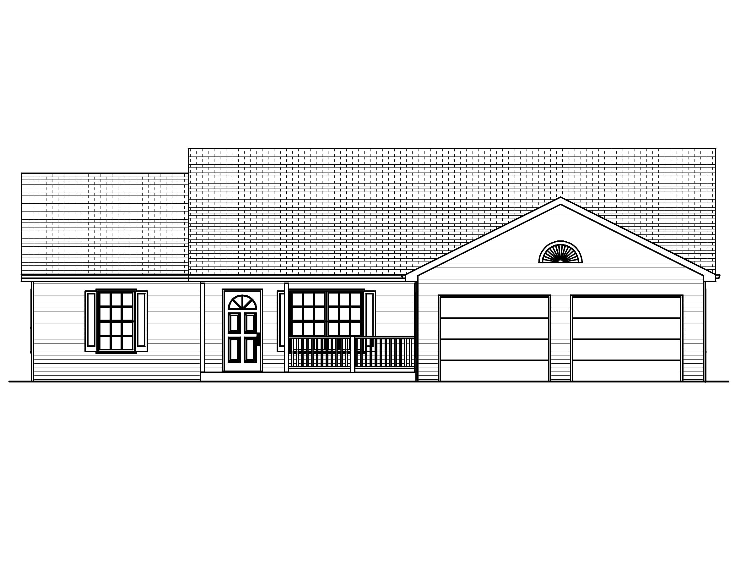 Home Plan Front Elevation of this 3-Bedroom,1792 Sq Ft Plan -148-1010