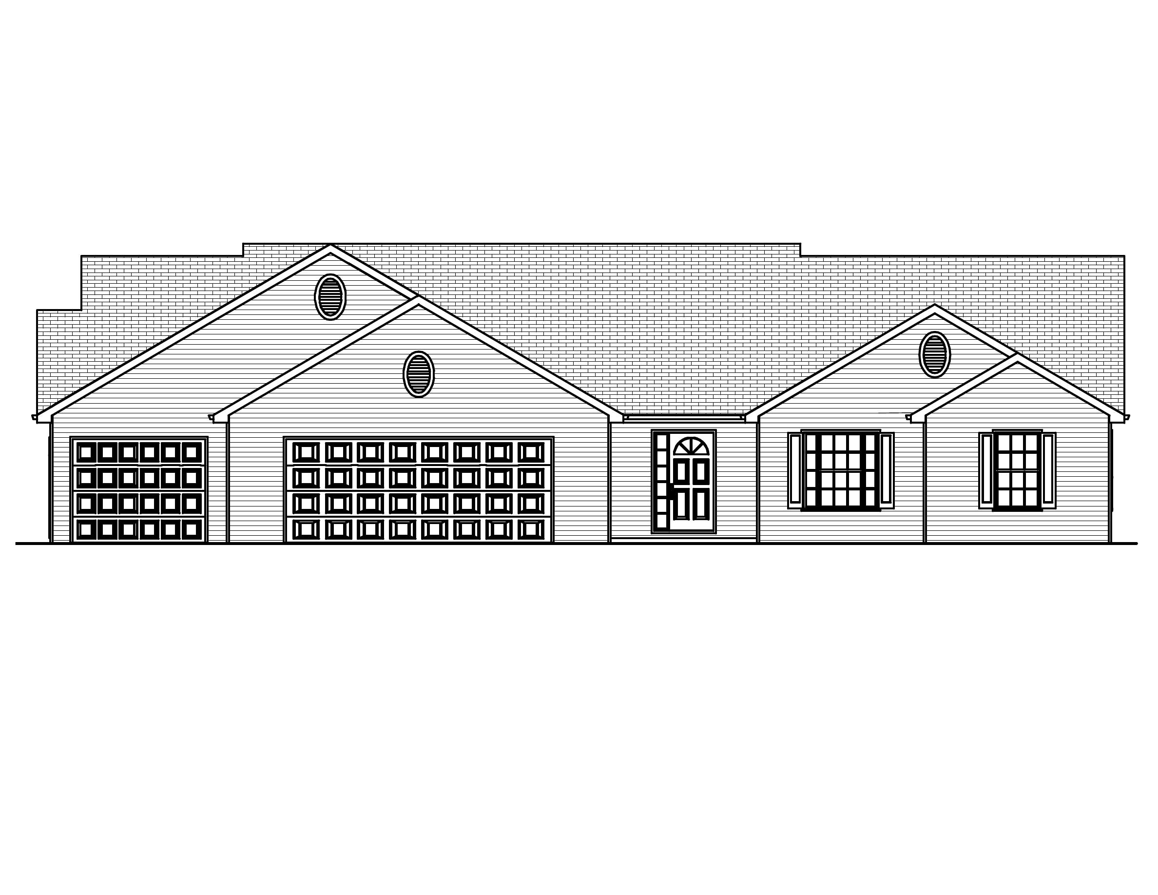 Home Plan Front Elevation of this 3-Bedroom,1806 Sq Ft Plan -148-1028