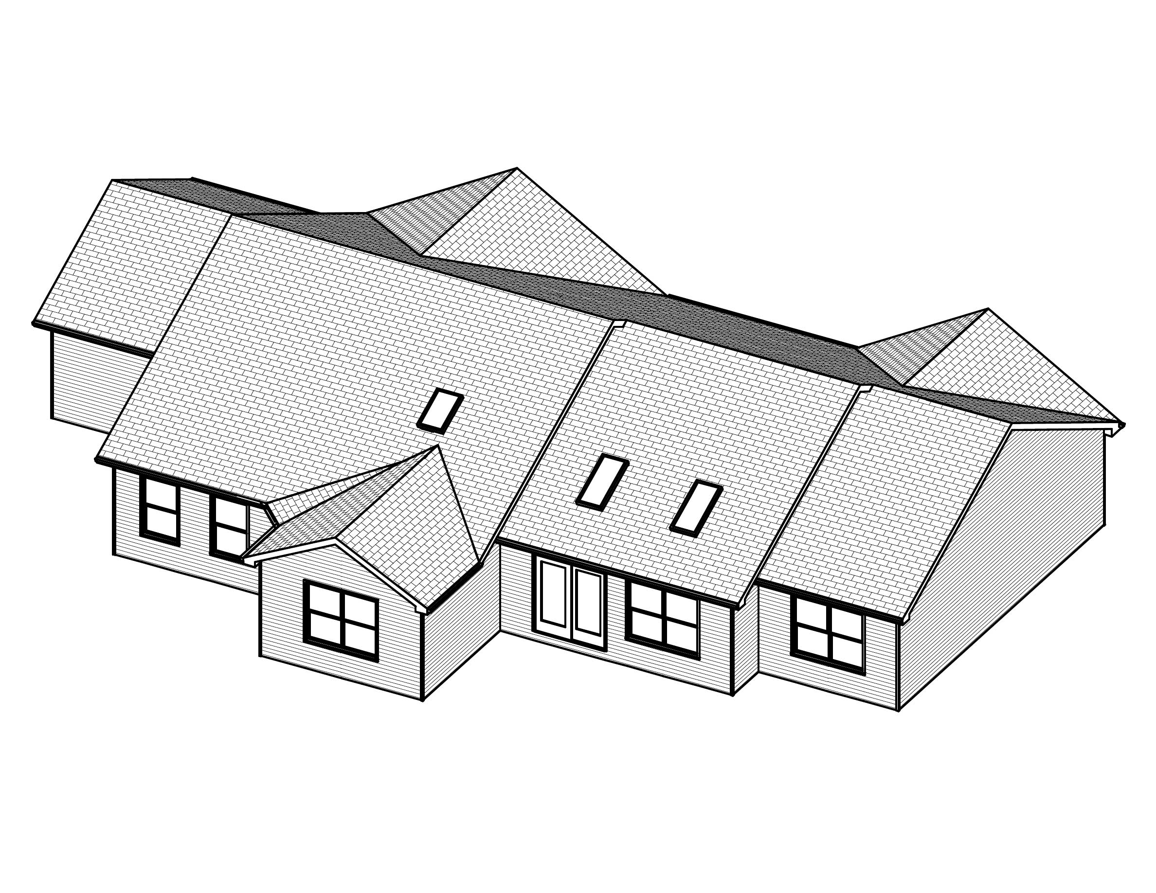 3D Floor Plan of this 3-Bedroom, 1798 Sq Ft Plan - 148-1041
