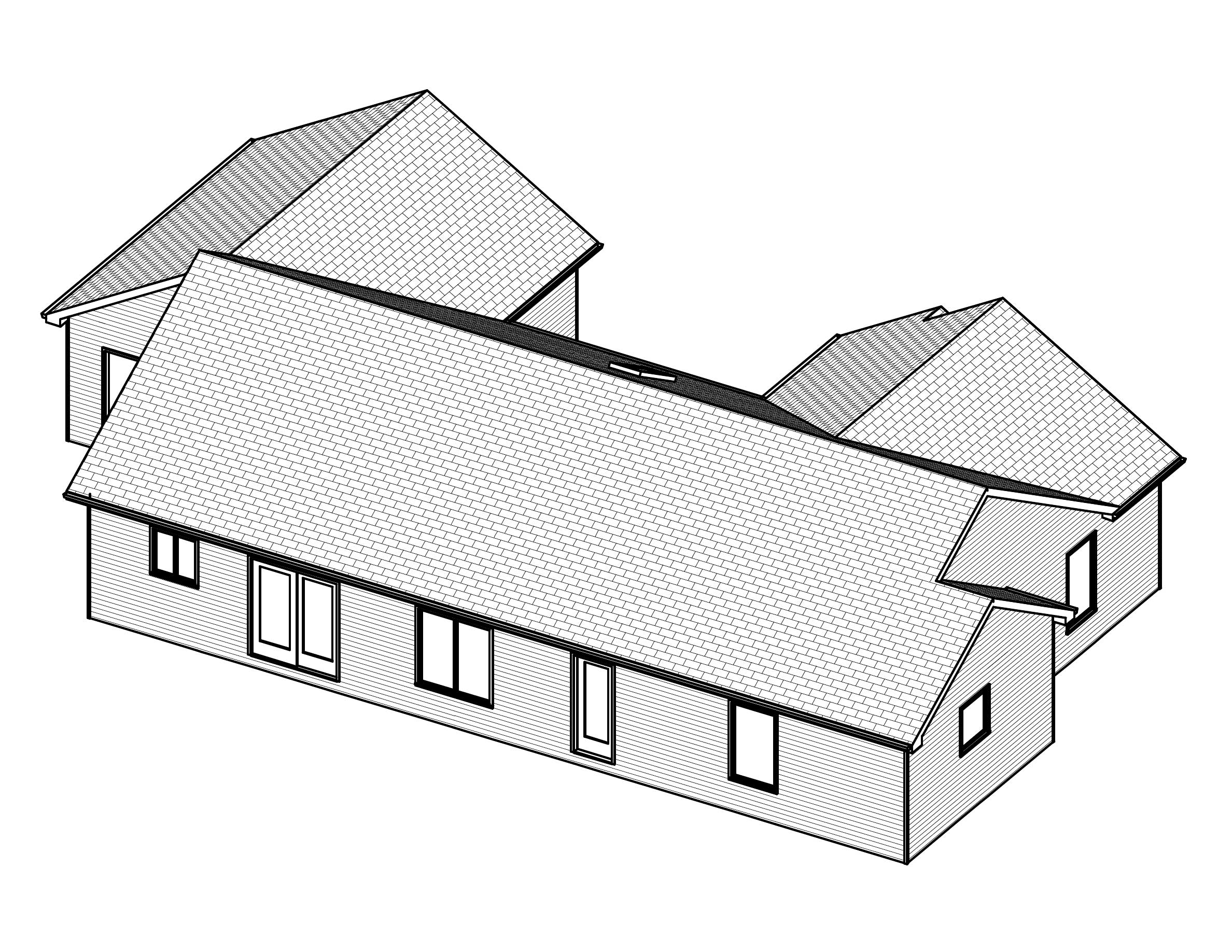 3D Floor Plan of this 3-Bedroom, 1658 Sq Ft Plan - 148-1073