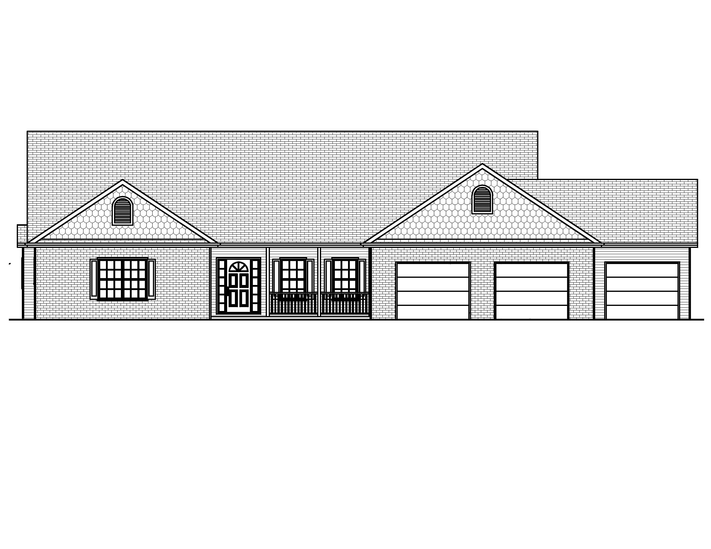 Home Plan Front Elevation of this 3-Bedroom,2246 Sq Ft Plan -148-1081