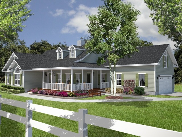 Home Plan Front Elevation of this 3-Bedroom,1885 Sq Ft Plan -150-1013