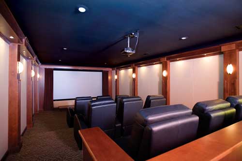 Media Room of this 5-Bedroom,4827 Sq Ft Plan -4827