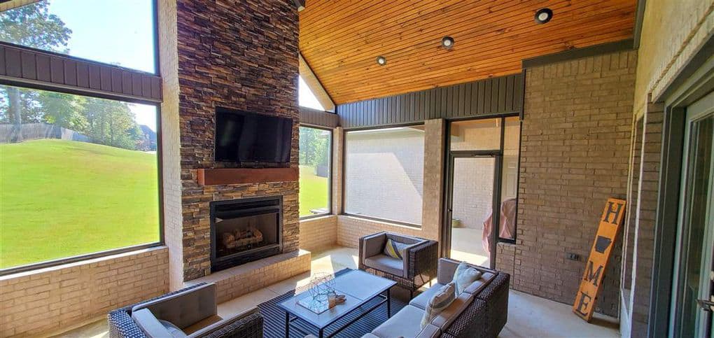 Porch of this 4-Bedroom,3206 Sq Ft Plan -153-1029