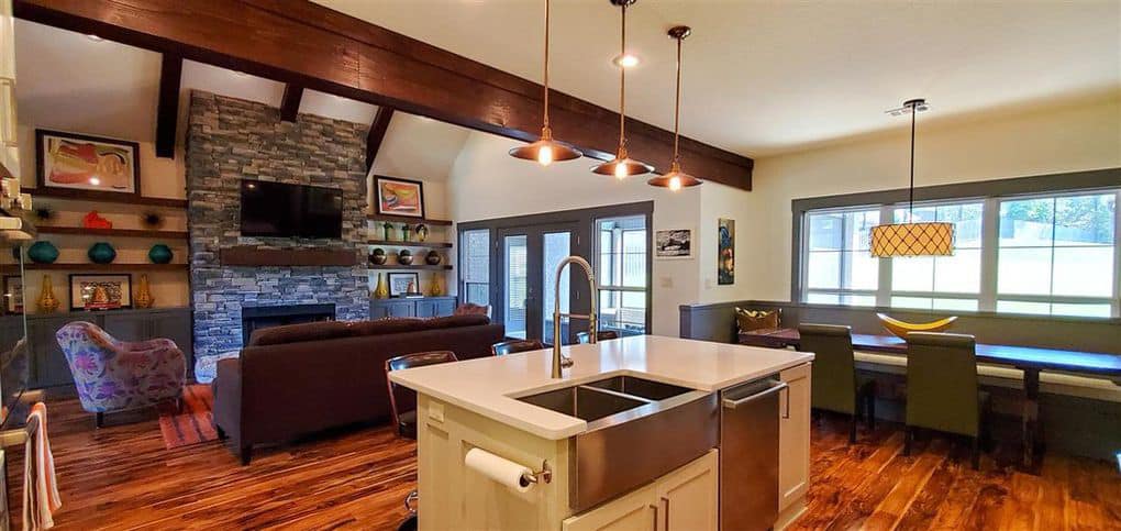 Great Room of this 4-Bedroom,3206 Sq Ft Plan -153-1029