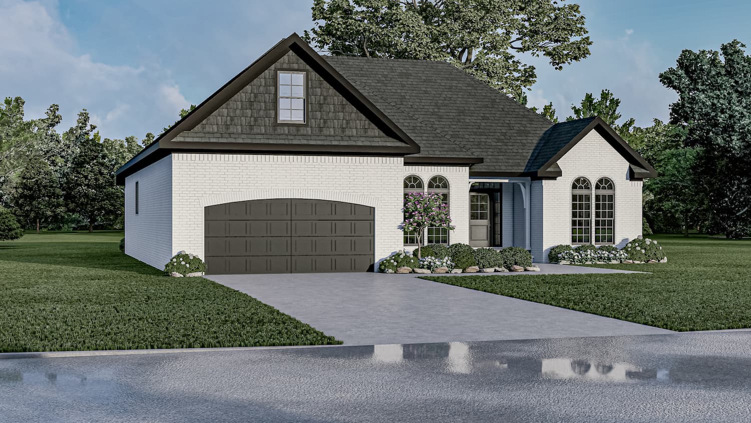 Front View of this 3-Bedroom, 1848 Sq Ft Plan - 153-1075