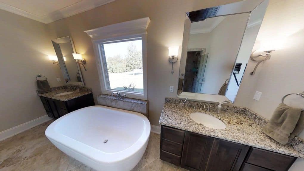 Master Bathroom of this 4-Bedroom,3580 Sq Ft Plan -3580