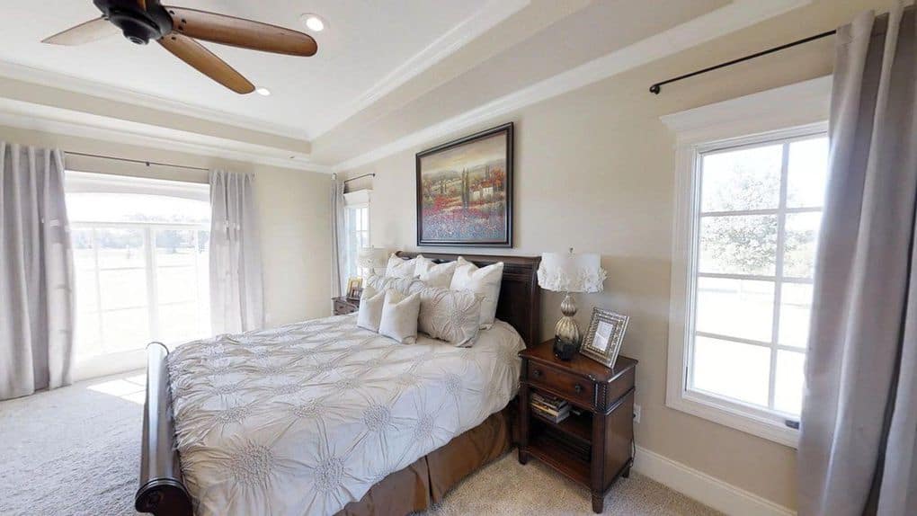 Master Bedroom of this 4-Bedroom,3580 Sq Ft Plan -3580