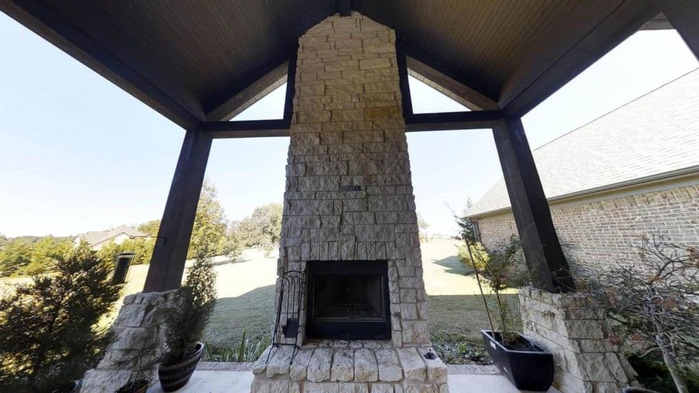 Porch of this 4-Bedroom,3580 Sq Ft Plan -3580