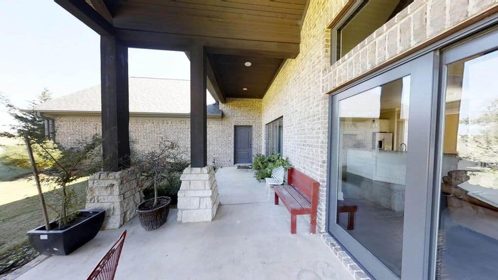 Porch of this 4-Bedroom,3580 Sq Ft Plan -3580