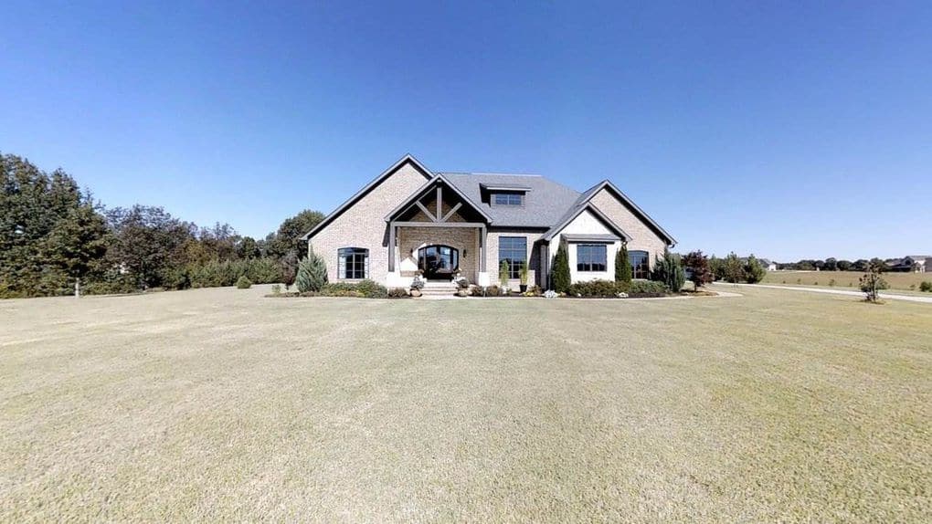 Landscaping of this 4-Bedroom,3580 Sq Ft Plan -3580