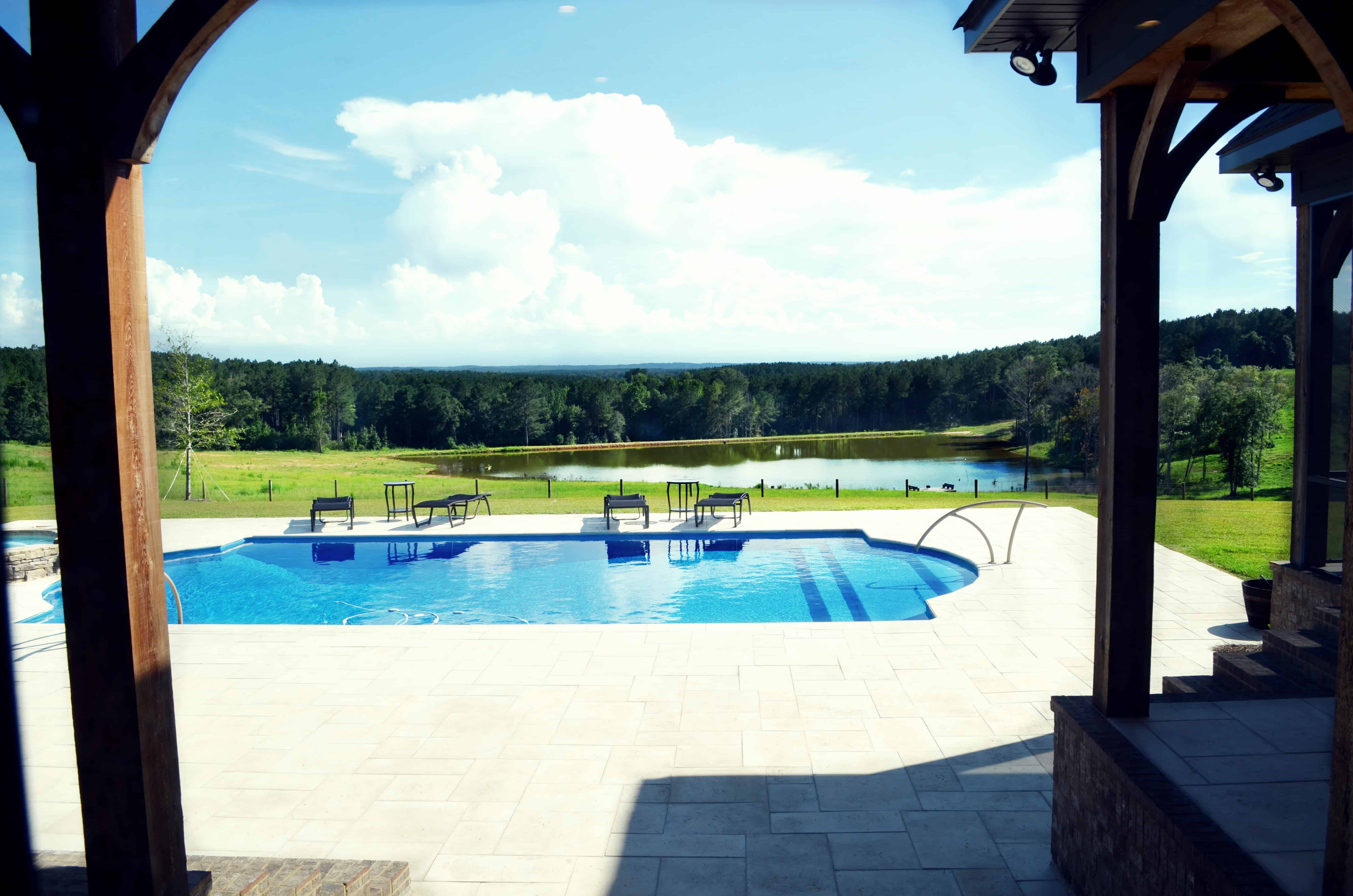 Pool of this 4-Bedroom,3766 Sq Ft Plan -3766