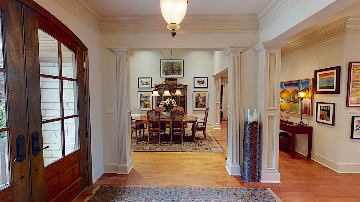 Entry Hall: Foyer of this 4-Bedroom,3766 Sq Ft Plan -153-1095