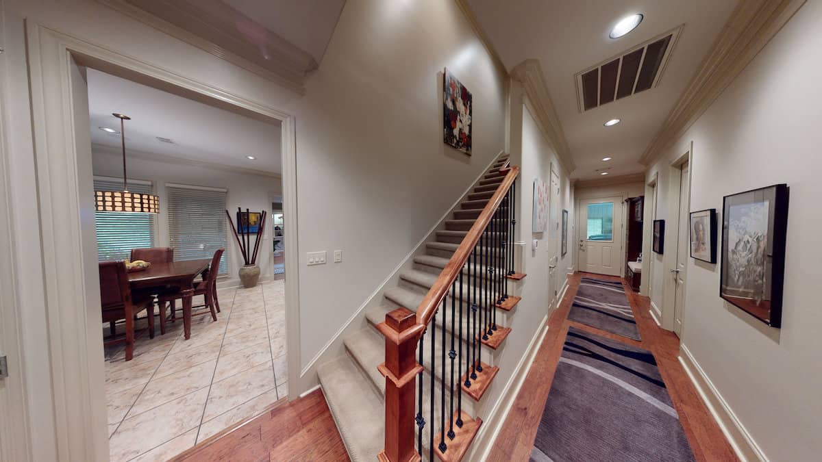 Stairs of this 4-Bedroom,3766 Sq Ft Plan -153-1095