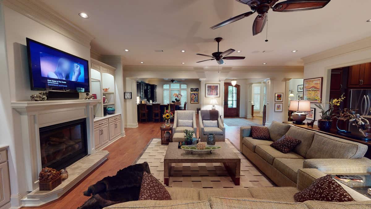 Family Room of this 4-Bedroom,3766 Sq Ft Plan -153-1095