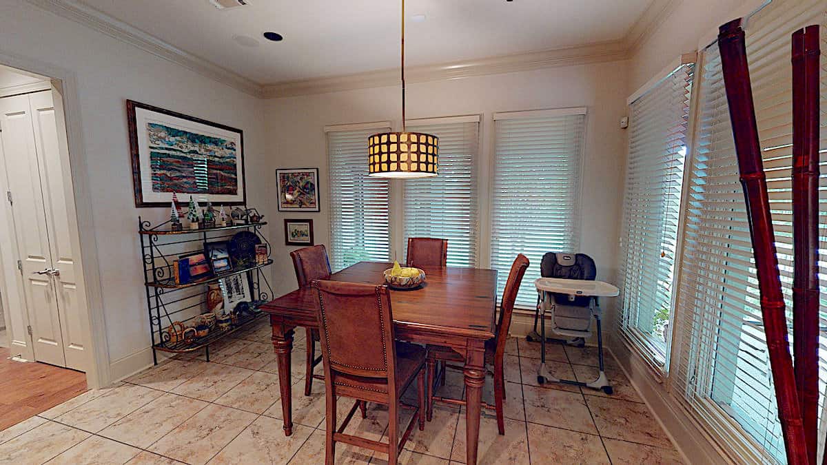 Kitchen: Breakfast Nook of this 4-Bedroom,3766 Sq Ft Plan -153-1095