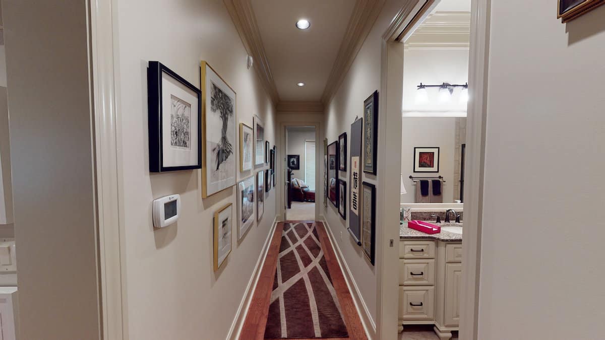 Hallway of this 4-Bedroom,3766 Sq Ft Plan -153-1095