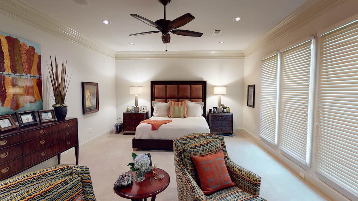 Master Bedroom of this 4-Bedroom,3766 Sq Ft Plan -153-1095