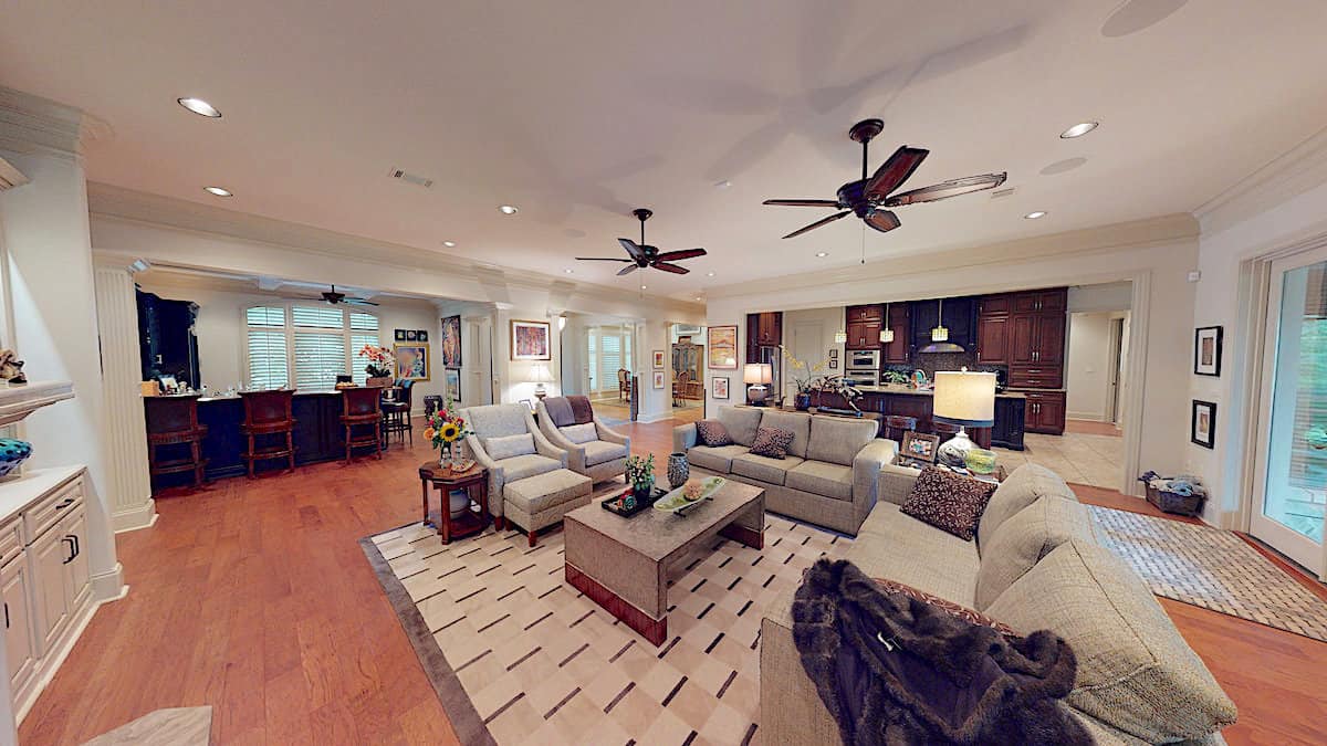 Great Room of this 4-Bedroom,3766 Sq Ft Plan -153-1095